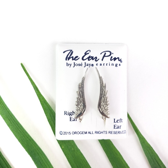 Orogem Jewelry - NEW Orogem The Ear Pin Crawler Earrings Angel Wing